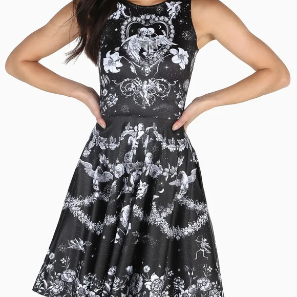 ISO Romancing Death Longline Dress - Picture 1 of 1